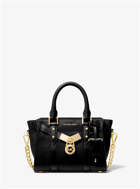 michael kors hamilton small crossbody bag black|Michael Kors Hamilton bag outlet.